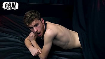 RAW FUCK BOYS - Hairy stud hammers willing twink raw through curtain