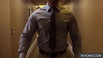 Hotel room bliss for Austin Wolf,Fane Roberts