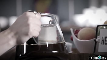 Blonde teen Lily Larimar proves that she can handle a big dick