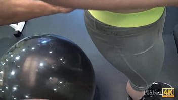 HUNT4K. Cuckold for cash permits hunter to fuck his GF in the empty gym