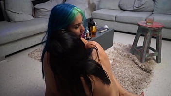 beautiful women desire each other and have a fetish of masturbating