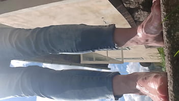 Compilation of Wetting my Jeans and pouring out from my High Heels and Pants