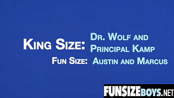 Big dick Dr Wolf goes deep in 2 tight ass twink boys-FUNSIZEBOYS.NET