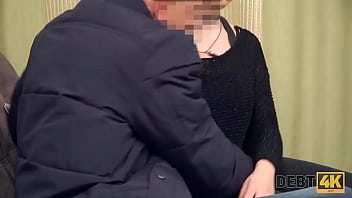 DEBT4k. Girl likes expensive gadgets that she works off by copulation