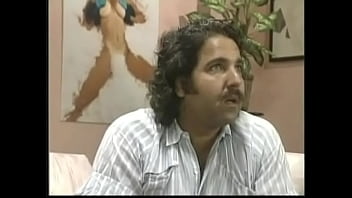 Brunette sexploitress with big natural knockers Christy Canyon prefers when three well hung studs try to satisfy her voracious sexual appetite