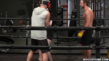 Insatiable ANAL queen Anna De Ville is ready for a sizzling gaping workout session with these horny studs Lutro, Charlie Dean and Vince Carter.