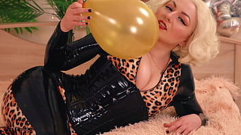 Air Balloon Looner Fetish Play, You are Inflatable Balloon! FemDom Latex Rubber POV - Arya Grander