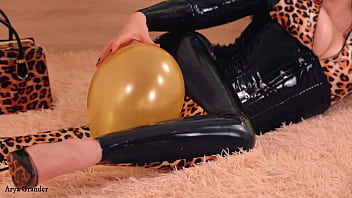 Air Balloon Looner Fetish Play, You are Inflatable Balloon! FemDom Latex Rubber POV - Arya Grander