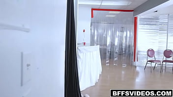 Bambino took turns stretching Ashly Anderson, Athena Rayne, and Shae Celestine&#039_s teen pussies