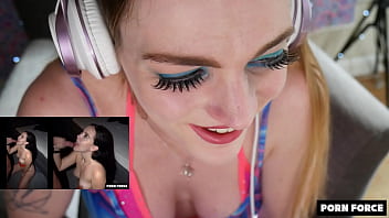 Carly Rae Summers Reacts to ROUGH POWER FUCK MAKES HER BRAIN MELT - PF Porn Reactions Ep IV