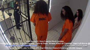 &quot_Breast Kind of Trouble&quot_ Lenna Lux, Angelica Cruz &amp_ Reina Group Strip Search &amp_ Cavity Search With Gyno Exam From Doctor Tampa &amp_ Nurse Lilith Rose com