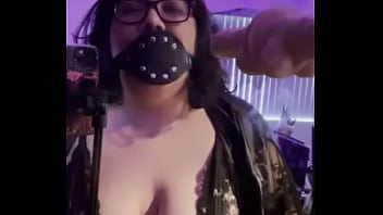 Slutty Moaning Around My Cock Gag