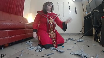BTS Giantess Empress Destroys Star Destroyer
