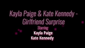Horny Kate Kennedy Bangs Busty Kayla Paige While Her BF Films Them!