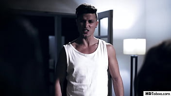 Lesbian MILFs have sex with stepson - Reagan Foxx and Krissy Lynn