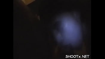 Voracious Tanya gets shaved quim slammed