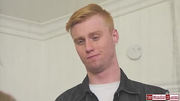 Busty shemale Janelle Fennec barebacked