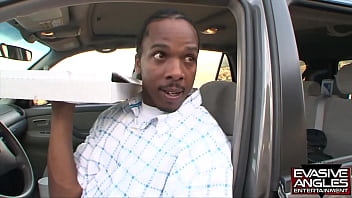 EVASIVE ANGLES Veronica Bottoms is a BBW, who has long brunette hair and is wearing her fishnet stockings with no panties, allowing you to see her humongous round booty that hides her pussy