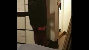 Changing Clothes and shows off