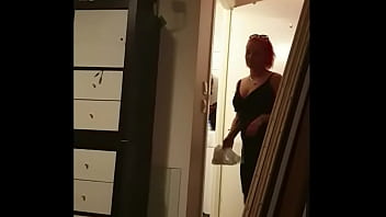 Changing Clothes and shows off