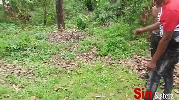 Two step Brothers Caught Fucking Two Local African Black With Vagina Farming In Public,