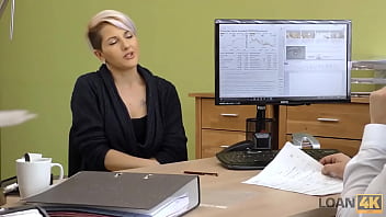 LOAN4K. Lady enjoys oral and vaginal sex and gets a loan for that
