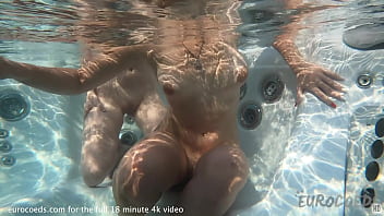 lesbian striptease miss pussycat eveniya coraline lapdancing jacuzzi underwater fun