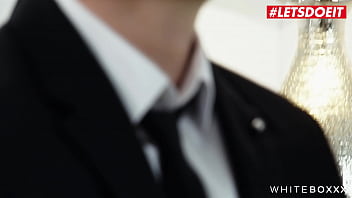 WHITE BOXXX - (Isabelle Deltore &amp_ Kristof Cale) Easter Bunny Masturbates On Top Of Her Man