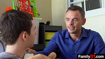 Loving stepdad fucks inexperienced cute 18yo stepson