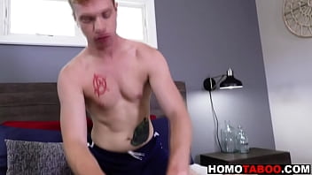 Bullied twink gets saved then fucked by stepbrother