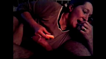 Amateur mature cocksucker Anezka only wants to show you her first filmed blowjob