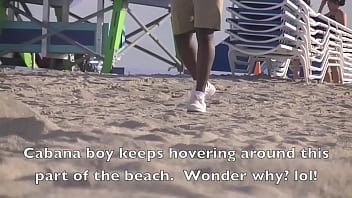 Exhibitionist Wife 464 Helena Price - Voyeur beach teasing and public pussy flash!