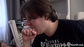 Sell Your GF - Shameless fuck Darcy Dark in front of bf