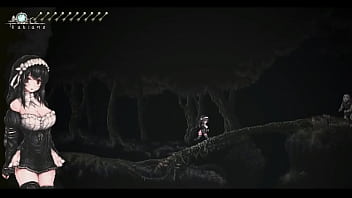 Pretty hentai having sex with men and monsters in SiniSistar action hentai ryona sex game