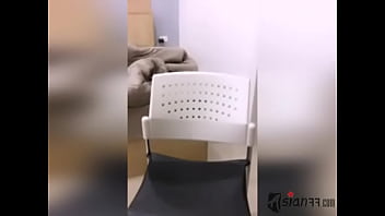 Beautiful Asian girl fucks her hairy pussy on camera