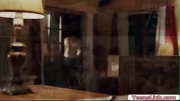 Gia and Luna finally licks their wet pussy