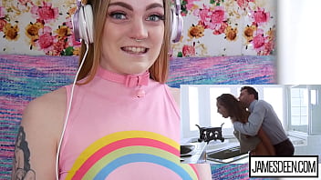 CARLY RAE SUMMERS REACTS TO JAMES DEEN VS SARA LUVV - HONEST PORN REACTIONS - HPR09