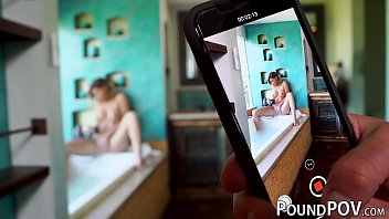 Babe with big tits Jessa Rhodes fucked doggystyle in POV