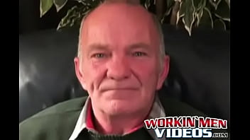 Stunning mature hunk masturbates his big rock hard cock