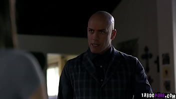 Disobedient teen Gia Derza punished sexually by her stepdad