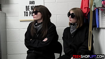 Domestic terrorist teens caught by a mall cop vandalizing his store