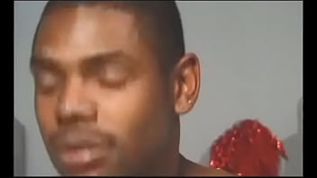 Blonde sexploitress Tracy Love made four well hung ebony dudes to sweat their guts out to satisfy her cock hunger