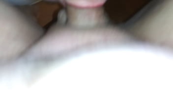 Big booty cum slut takes two big cocks in pov 3some