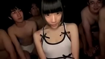 Ichigo Aoi gets dicks in mouth and slit