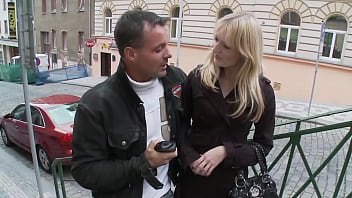 Blonde Girl Denisa Heaven Got Fucked In Public