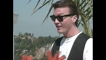 Ebony beauty and lusty blonde finger fuck each other by the pool