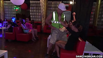 DANCING BEAR - Male Strippers Slinging Dick For The Ladies, Including Valerie White, Lexxi Deep And More!