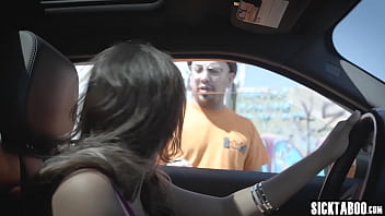 Dirty guy fucked hard busty latina teen Autumn Falls after blowjob