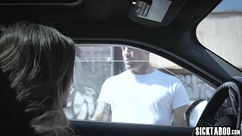 Dirty guy fucked hard busty latina teen Autumn Falls after blowjob