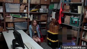 Teenrobbers.com: Horny Girl Swallow Big Cock for Stealing